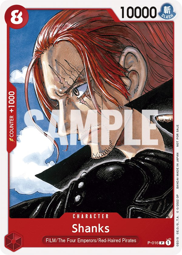 Shanks (One Piece Film Red) [One Piece Promotion Cards] | Good Games Cannington