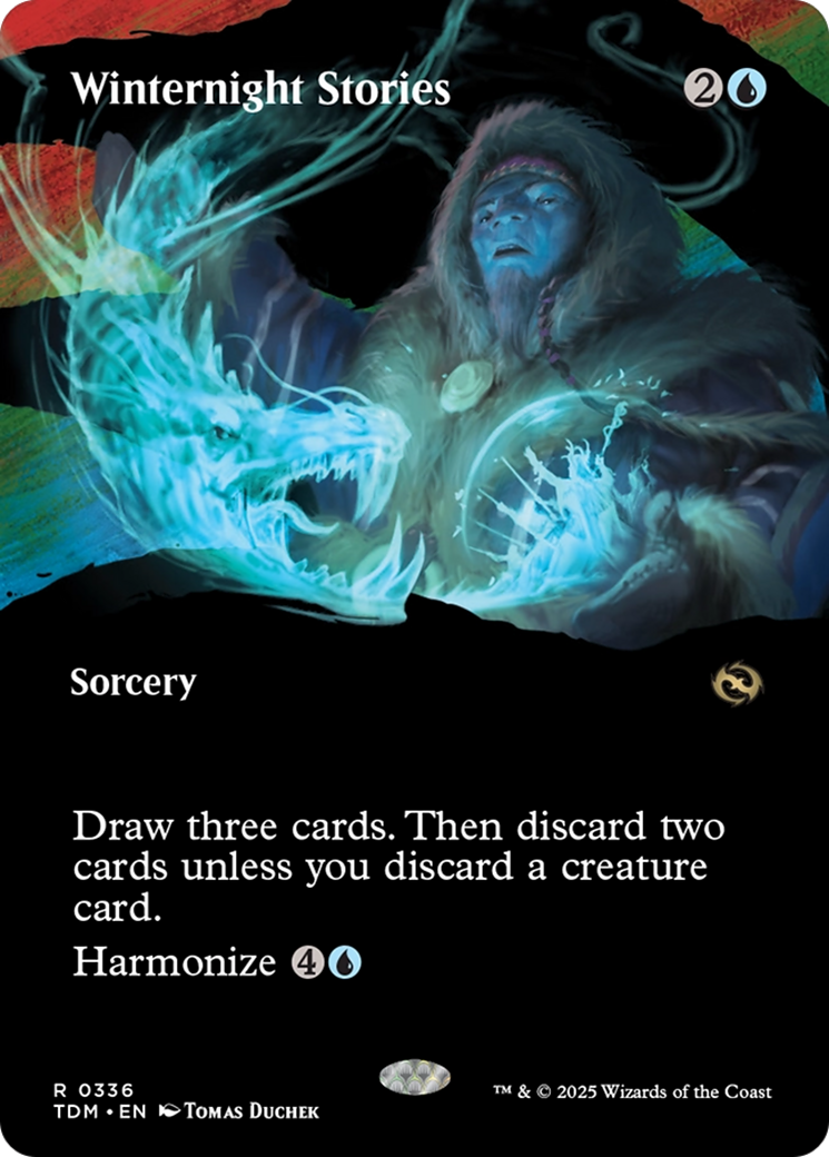 Winternight Stories (Borderless) [Tarkir: Dragonstorm] | Good Games Cannington