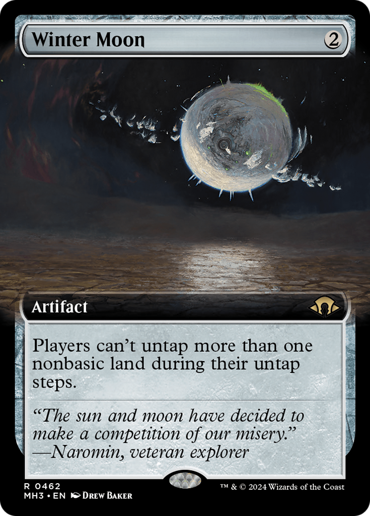 Winter Moon (Extended Art) [Modern Horizons 3] | Good Games Cannington
