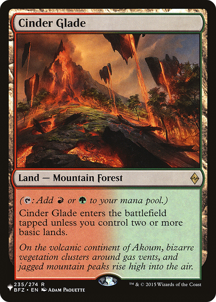 Cinder Glade [The List] | Good Games Cannington