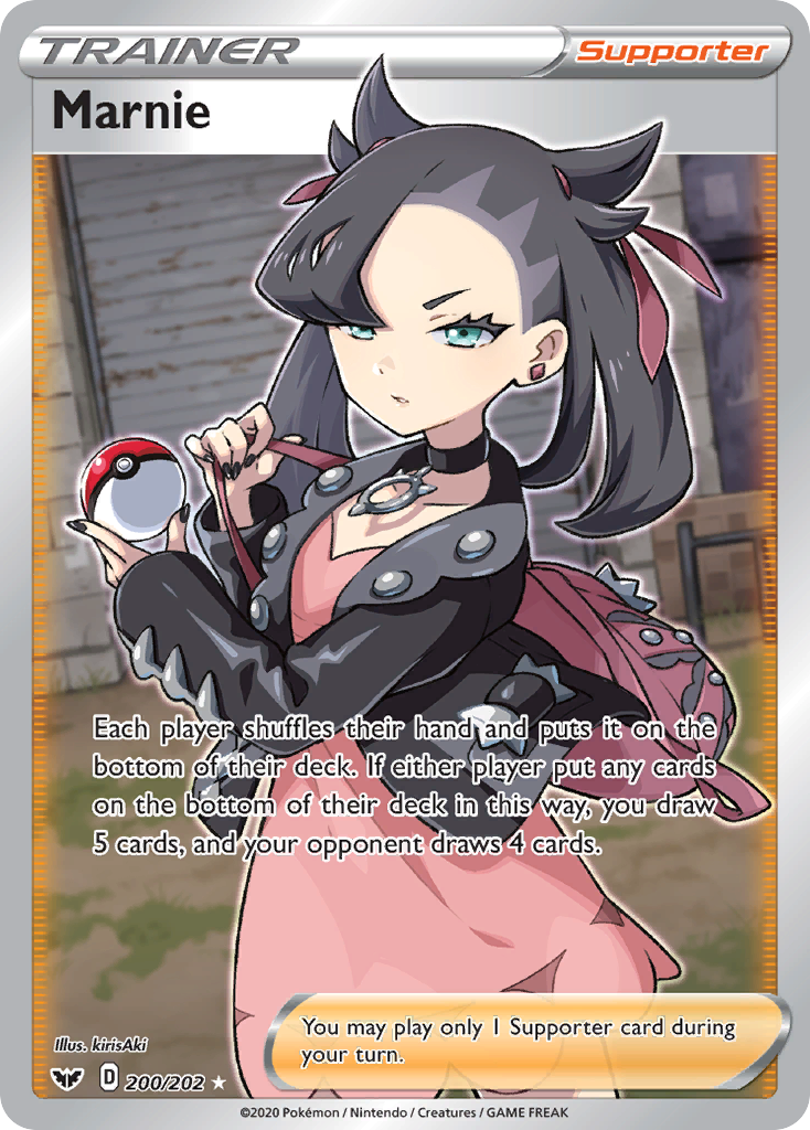 Marnie (200/202) [Sword & Shield: Base Set] | Good Games Cannington