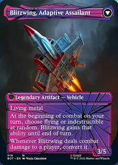 Blitzwing, Cruel Tormentor // Blitzwing, Adaptive Assailant (Shattered Glass) [Transformers] | Good Games Cannington