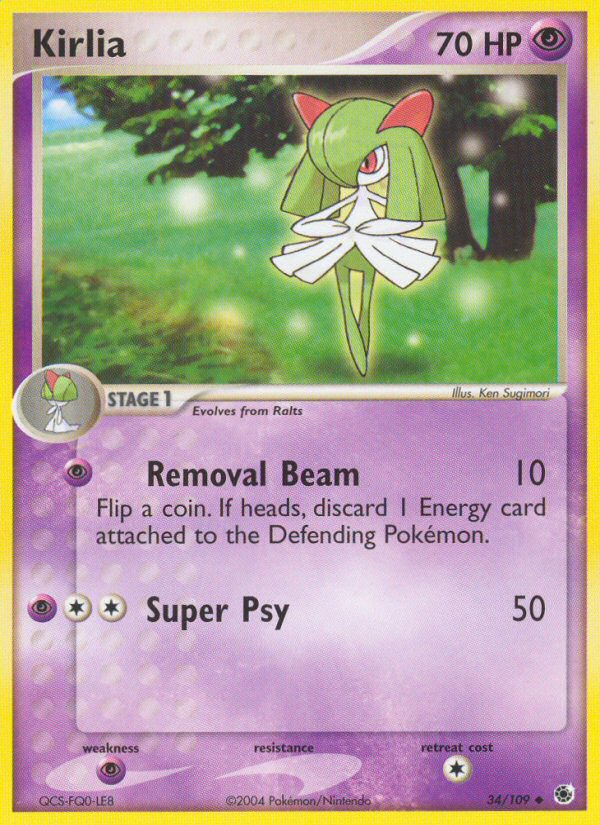 Kirlia (34/109) [EX: Ruby & Sapphire] | Good Games Cannington