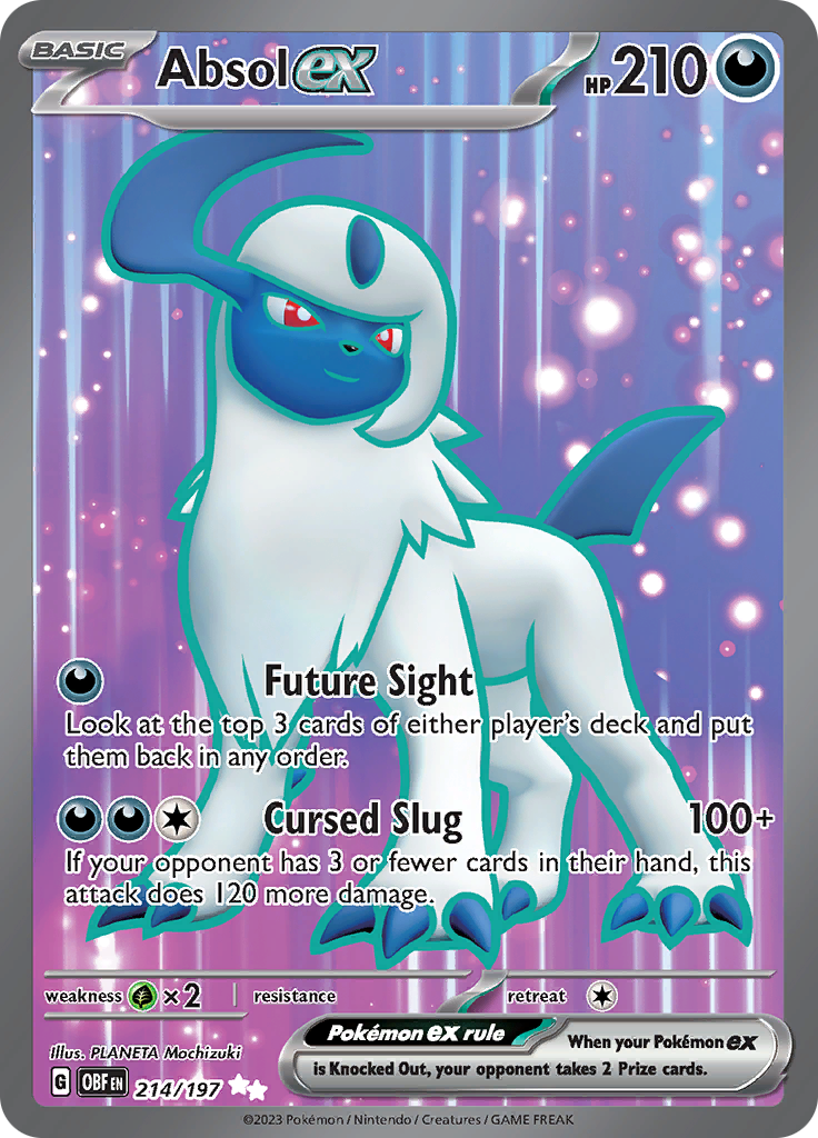 Absol ex (214/197) [Scarlet & Violet: Obsidian Flames] | Good Games Cannington
