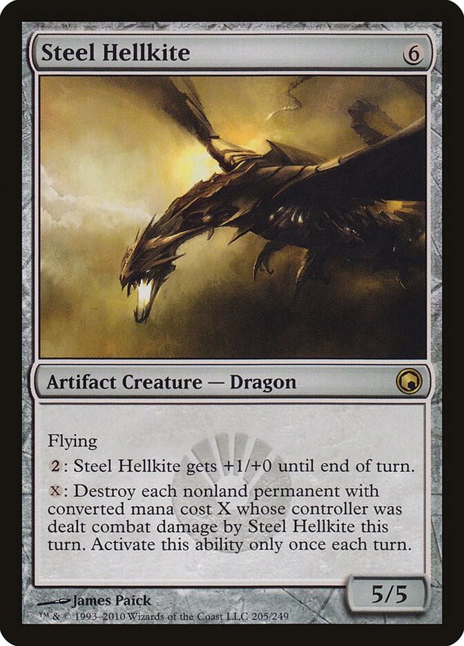 Steel Hellkite 205/249 (Scars of Mirrodin)  | Good Games Cannington