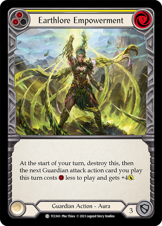 Earthlore Empowerment (Yellow) [TCC043] (Round the Table: TCC x LSS) | Good Games Cannington