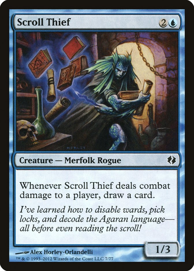 Scroll Thief [Duel Decks: Venser vs. Koth] | Good Games Cannington