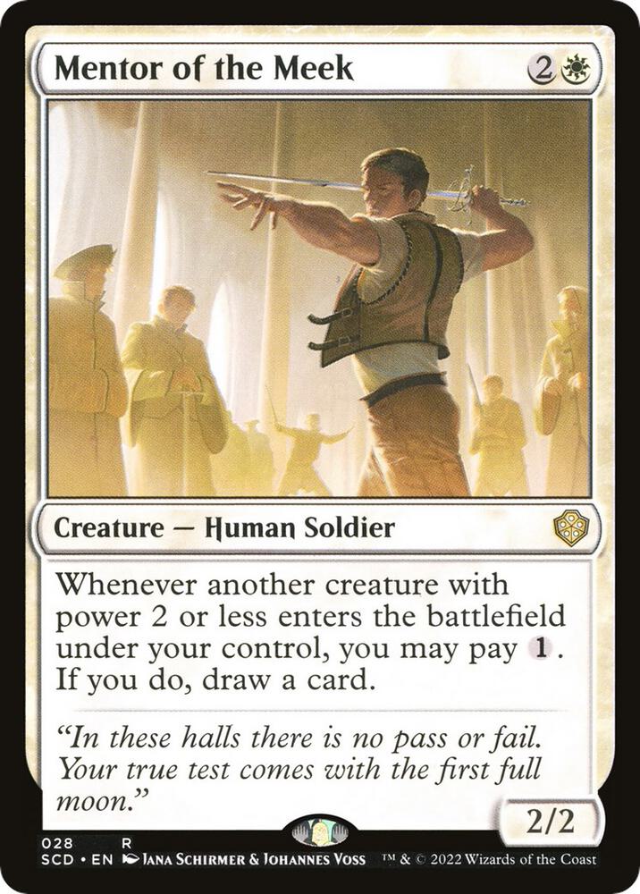 Mentor of the Meek 28/352 (Starter Commander Decks)  | Good Games Cannington