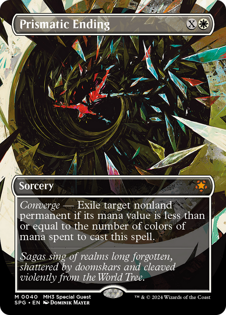 Prismatic Ending (Borderless) [Modern Horizons 3 Special Guests] | Good Games Cannington