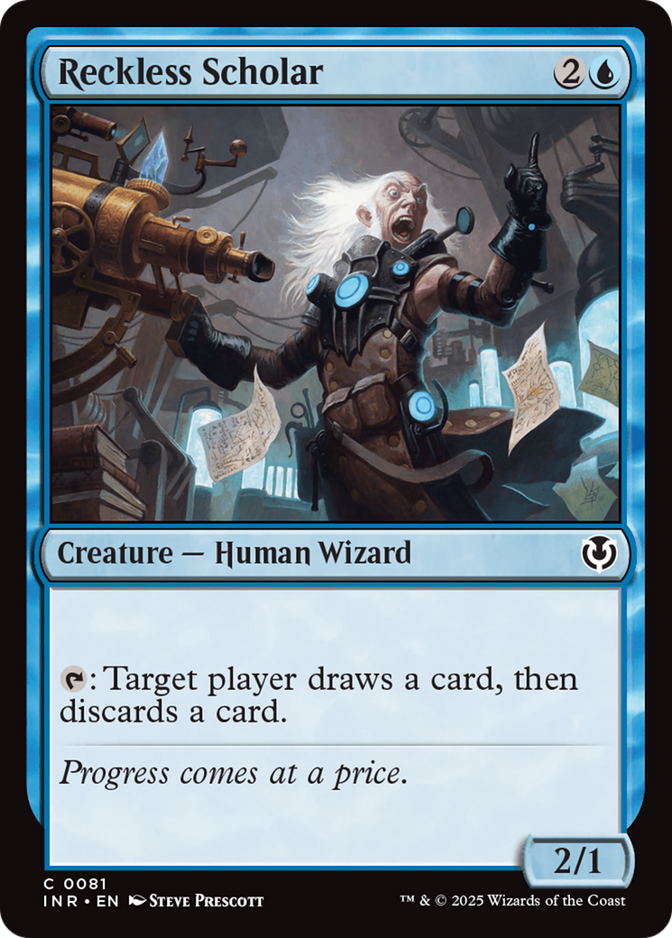 Reckless Scholar [Innistrad Remastered] | Good Games Cannington