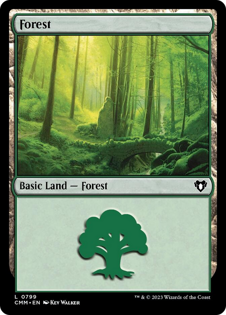 Forest (799) [Commander Masters] | Good Games Cannington