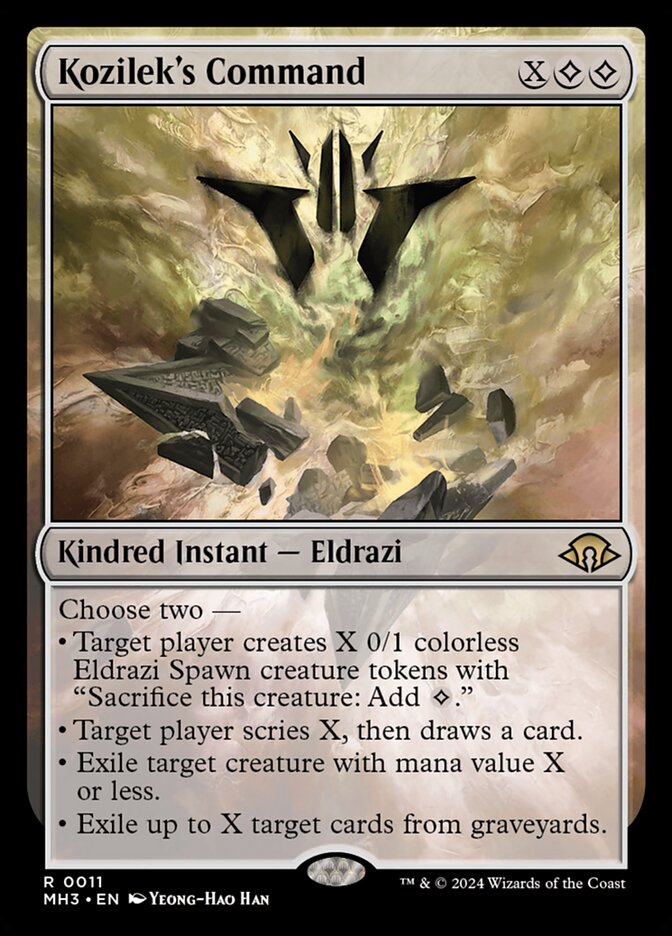 Kozilek's Command 11 (Modern Horizons 3)  | Good Games Cannington