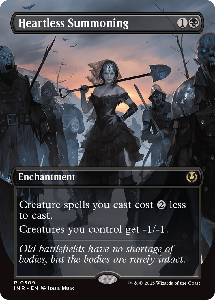 Heartless Summoning (Borderless) [Innistrad Remastered] | Good Games Cannington