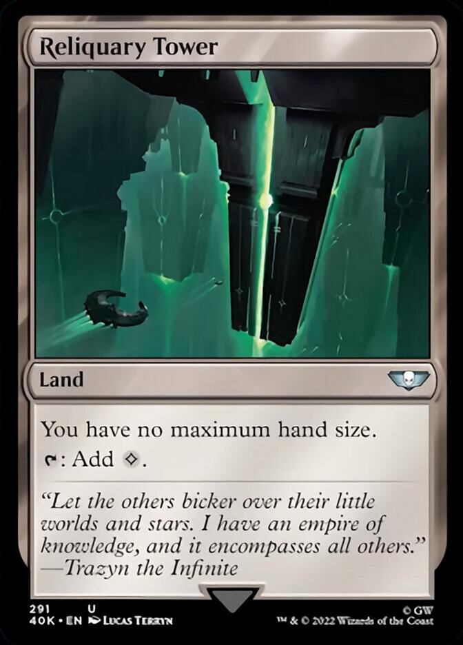 Reliquary Tower (Surge Foil) [Warhammer 40,000] | Good Games Cannington