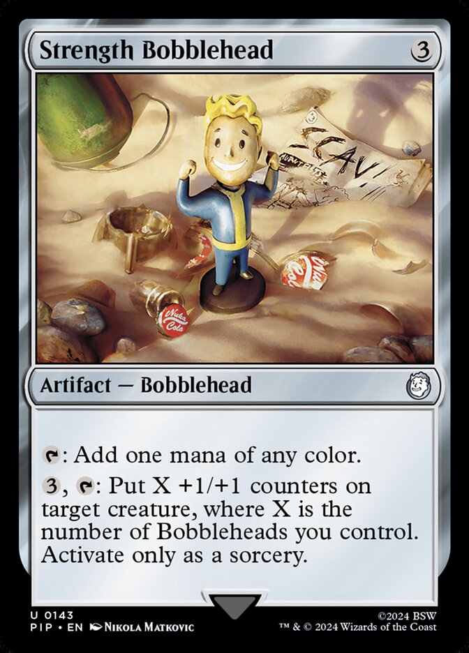 Strength Bobblehead 143 (Universes Beyond: Fallout)  | Good Games Cannington
