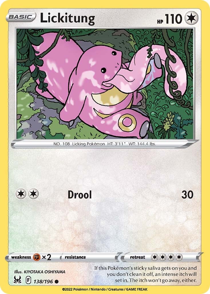 Lickitung (138/196) [Sword & Shield: Lost Origin] | Good Games Cannington