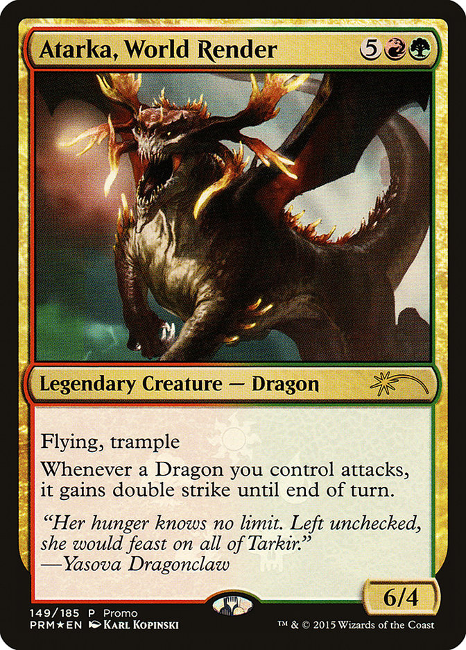 Atarka, World Render [Resale Promos] | Good Games Cannington