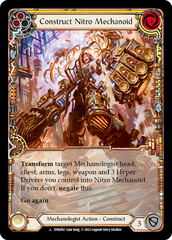 Construct Nitro Mechanoid // Nitro Mechanoid (Marvel) [DYN092] (Dynasty)  Cold Foil | Good Games Cannington