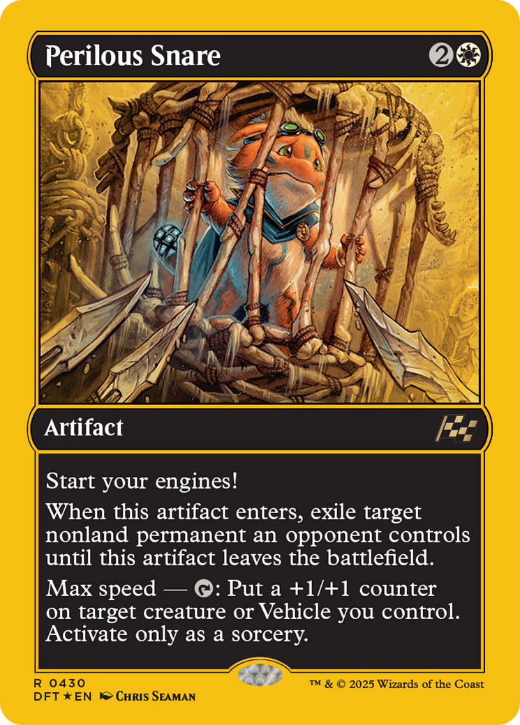 Perilous Snare (First-Place Foil) [Aetherdrift] | Good Games Cannington