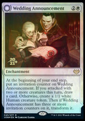 Wedding Announcement // Wedding Festivity [Innistrad: Crimson Vow Prerelease Promos] | Good Games Cannington