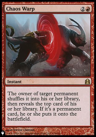 Chaos Warp (CMD) [The List] | Good Games Cannington