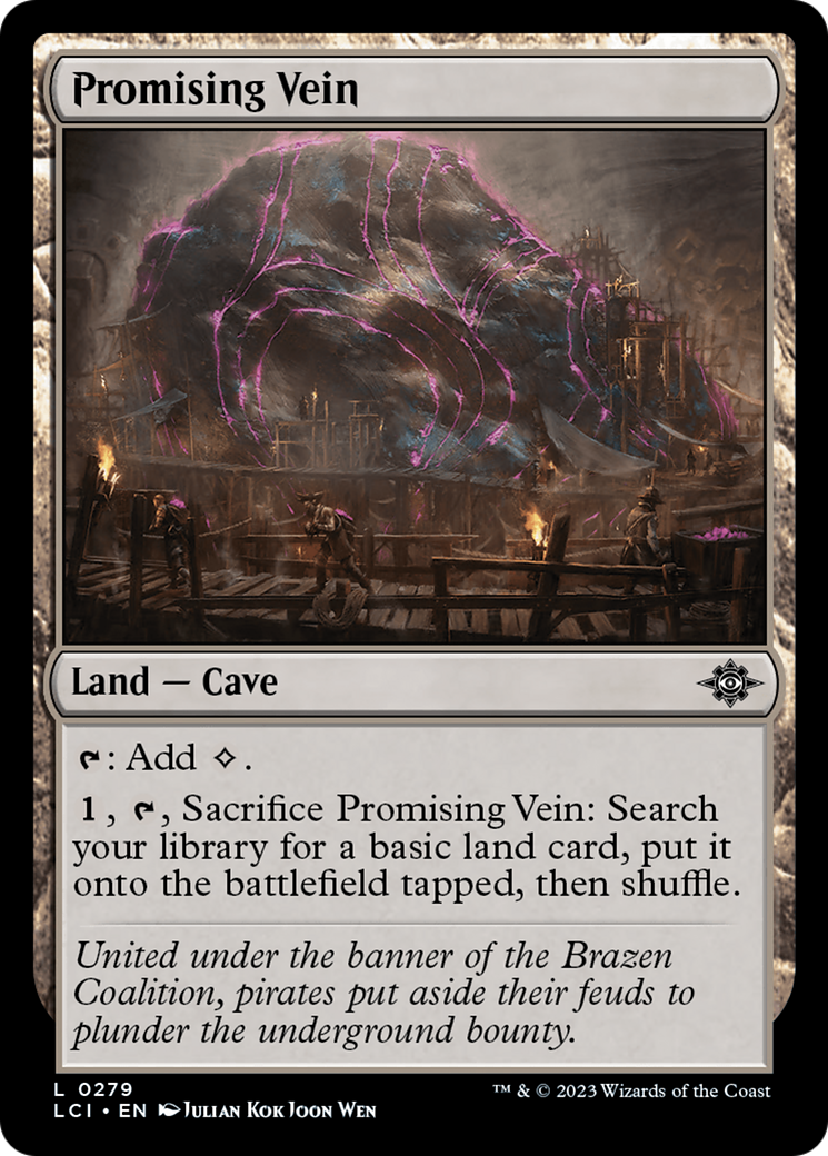 Promising Vein [The Lost Caverns of Ixalan] | Good Games Cannington