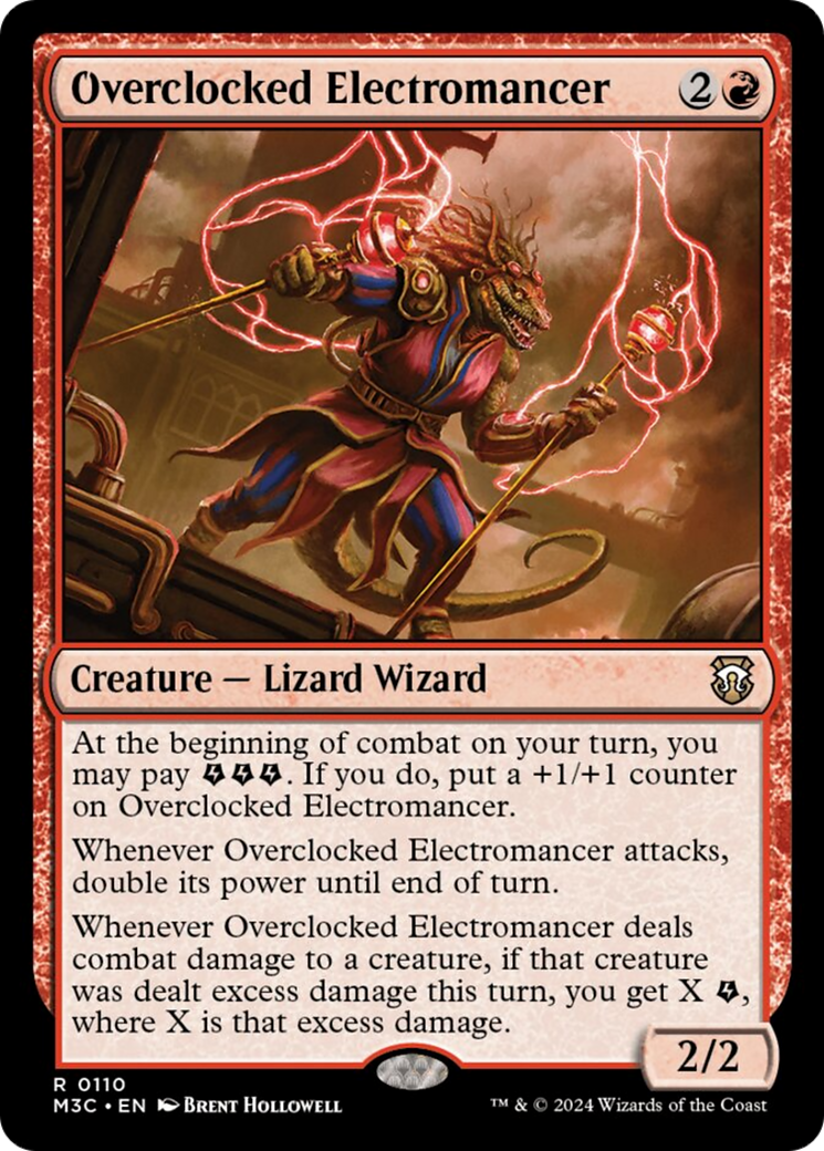 Overclocked Electromancer [Modern Horizons 3 Commander] | Good Games Cannington