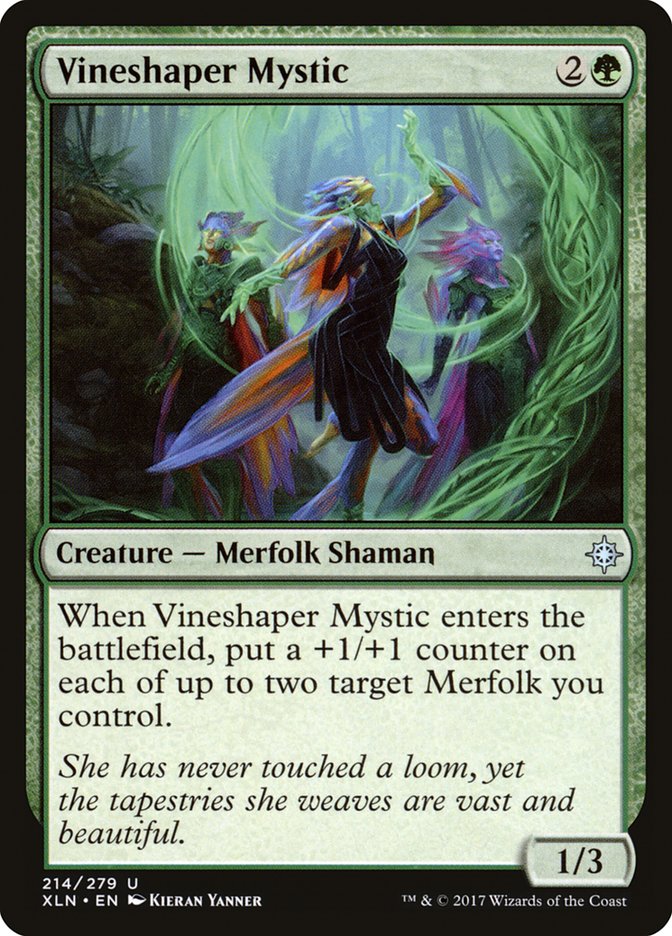 Vineshaper Mystic 214 (Ixalan)  | Good Games Cannington