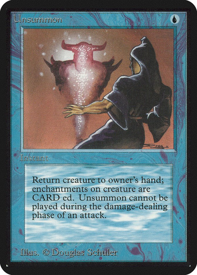 Unsummon [Alpha Edition] | Good Games Cannington