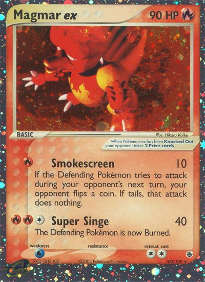 Magmar ex (100/109) [EX: Ruby & Sapphire] | Good Games Cannington