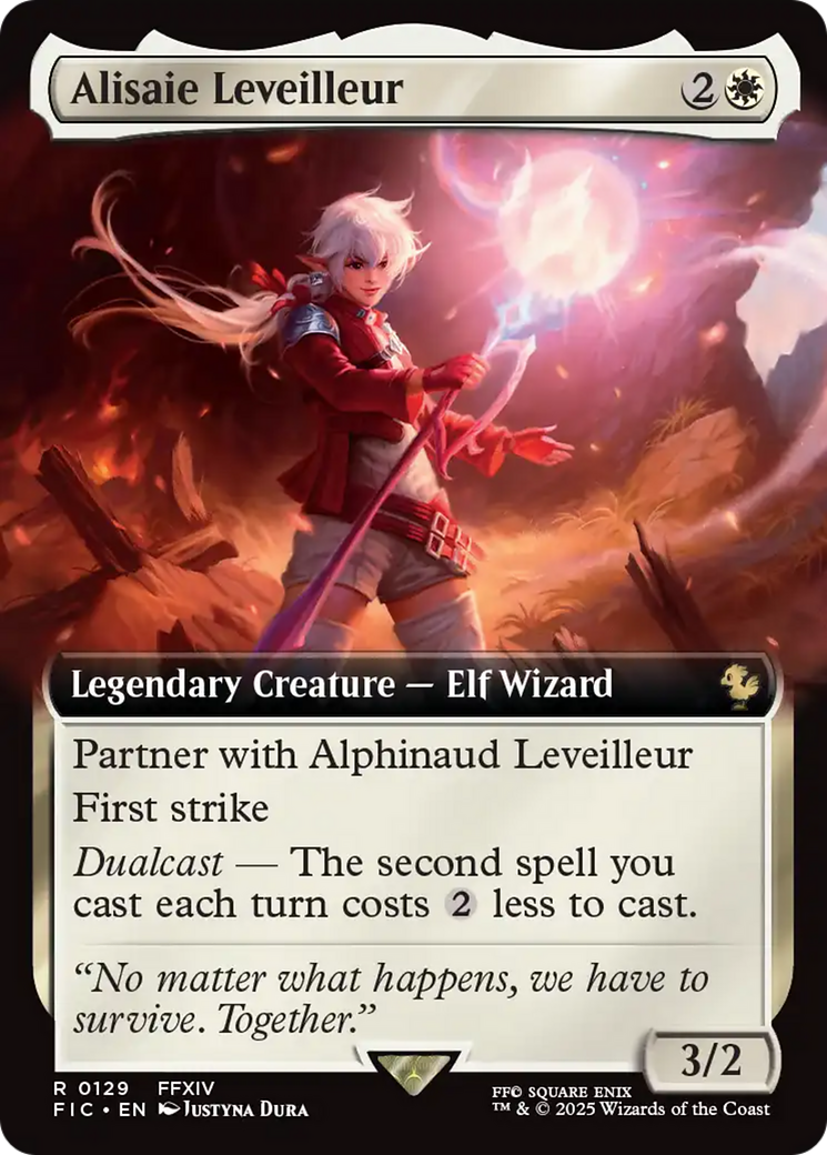 Alisaie Leveilleur (Extended Art) [FINAL FANTASY Commander] | Good Games Cannington