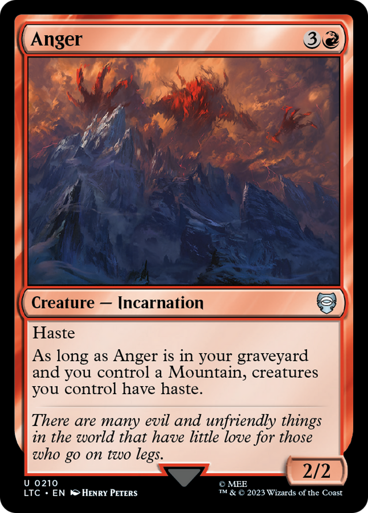 Anger [The Lord of the Rings: Tales of Middle-Earth Commander] | Good Games Cannington