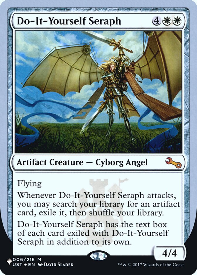 Do-It-Yourself Seraph (Unfinity Foil Edition) [The List] | Good Games Cannington