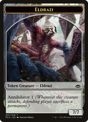 Eldrazi Spawn (003) // Eldrazi Double-Sided Token [Planechase Anthology Tokens] | Good Games Cannington