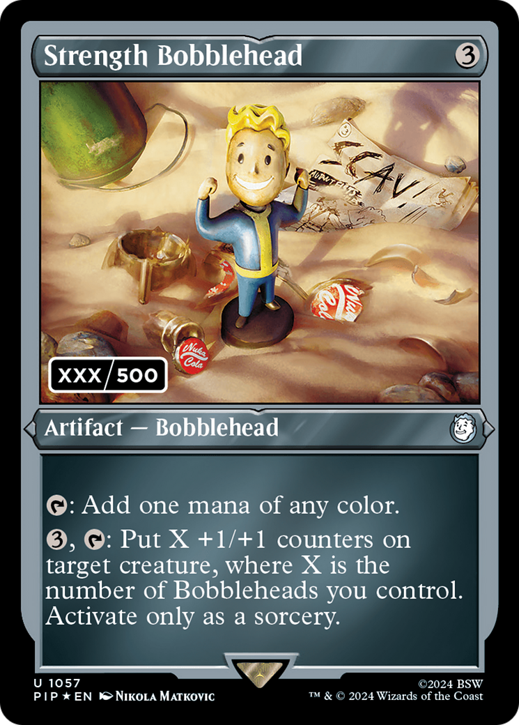 Strength Bobblehead (Serial Numbered) [Fallout] | Good Games Cannington