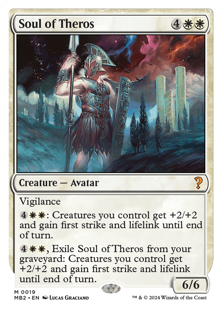 Soul of Theros (White Border) [Mystery Booster 2] | Good Games Cannington