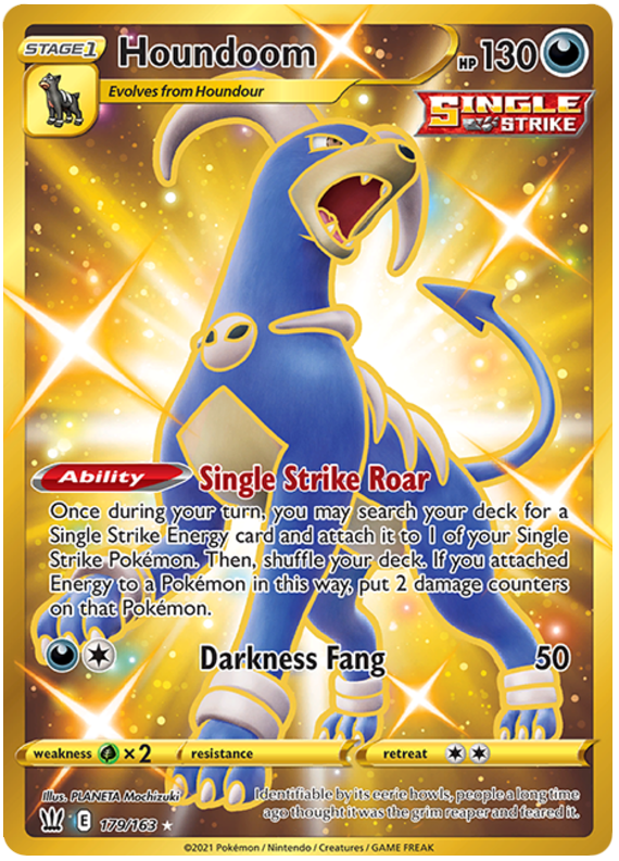 Houndoom (179/163) [Sword & Shield: Battle Styles] | Good Games Cannington