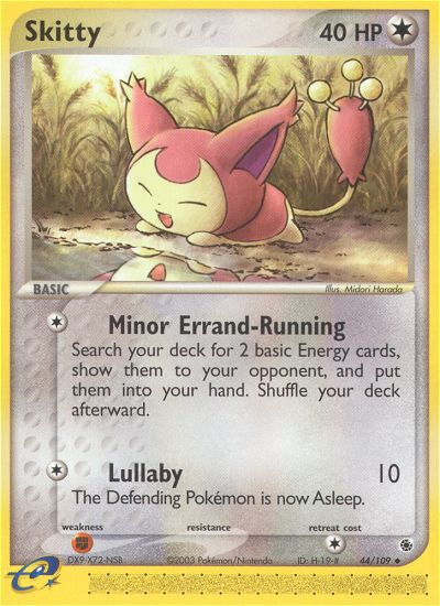 Skitty (44/109) [EX: Ruby & Sapphire] | Good Games Cannington