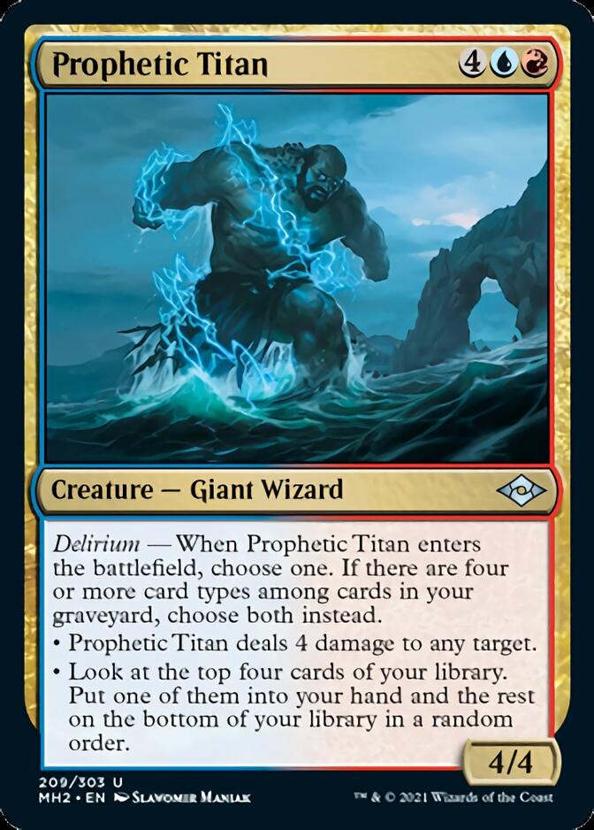 Prophetic Titan [Modern Horizons 2] | Good Games Cannington