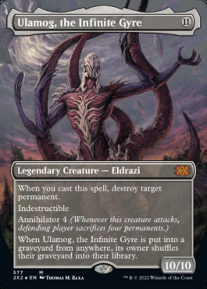 Ulamog, the Infinite Gyre (Textured Foil) [Double Masters 2022] | Good Games Cannington