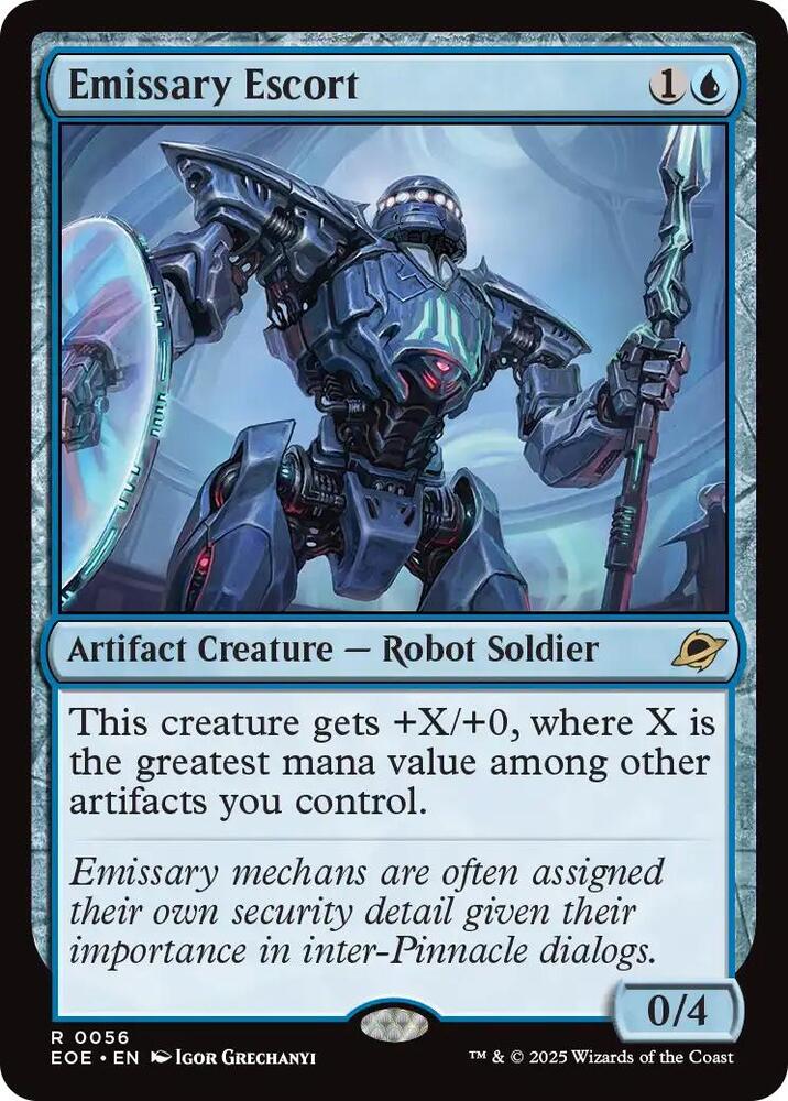 Emissary Escort 56 (Edge of Eternities)  - Foil | Good Games Cannington