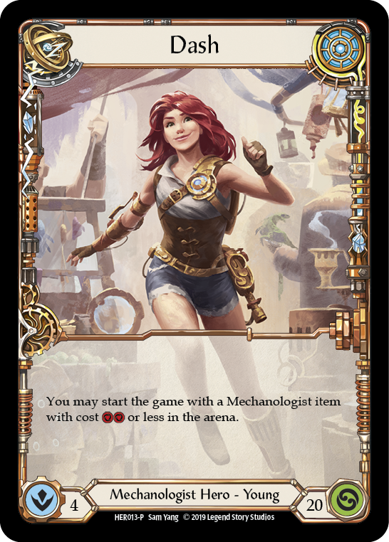 Dash [HER013-P] (Promo)  1st Edition Rainbow Foil | Good Games Cannington