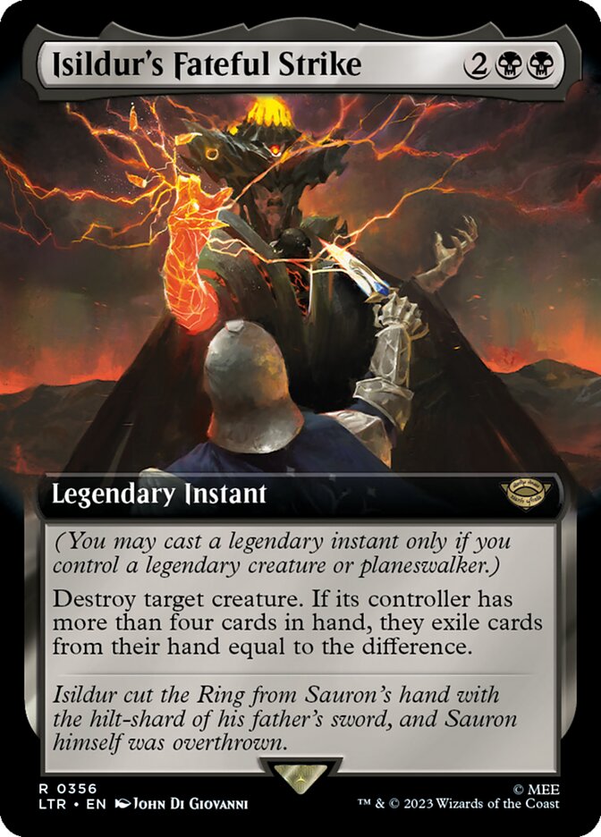Isildur's Fateful Strike (Extended Art) [The Lord of the Rings: Tales of Middle-Earth] | Good Games Cannington