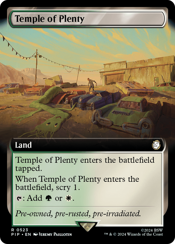 Temple of Plenty (Extended Art) [Fallout] | Good Games Cannington