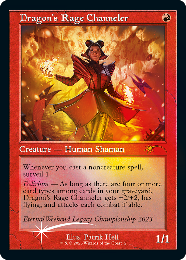 Dragon's Rage Channeler (Eternal Weekend 2023 Promo) [Eternal Weekend] | Good Games Cannington