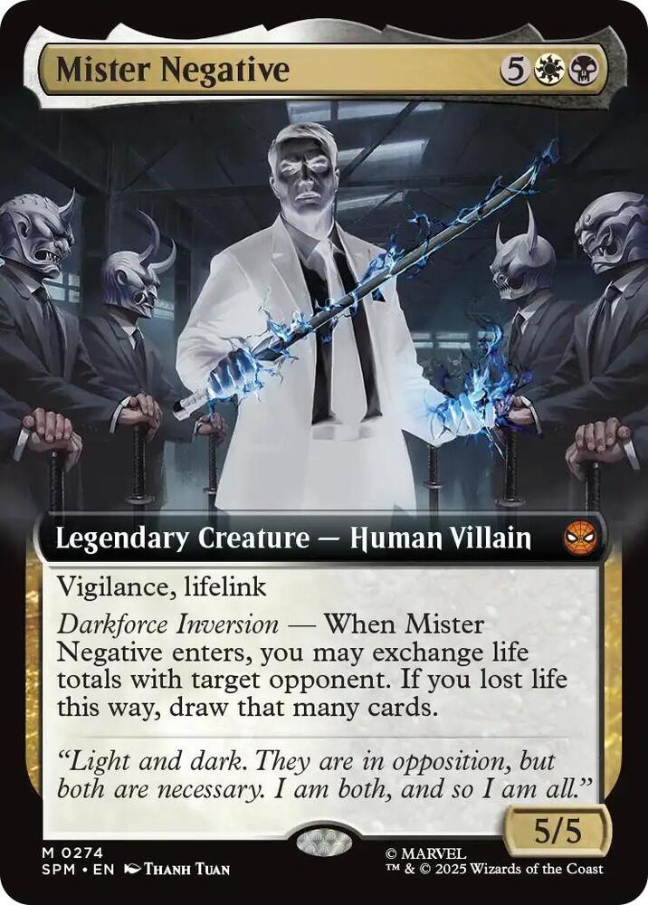 Mister Negative Extended Art 274 (Marvel's Spider-Man)  - Foil | Good Games Cannington