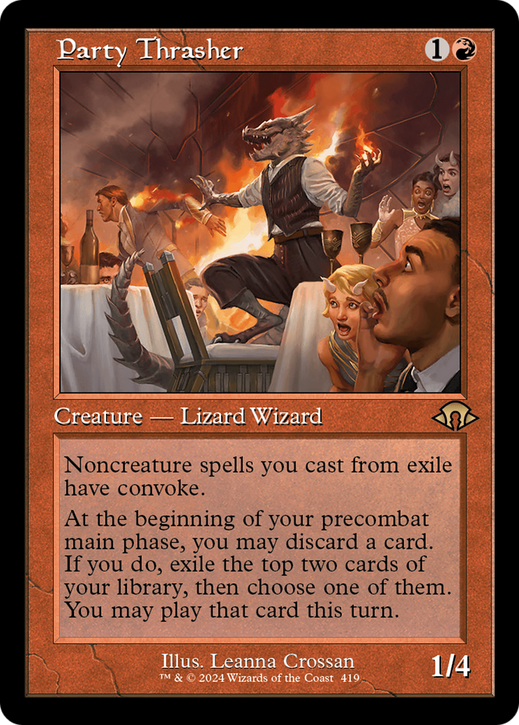 Party Thrasher (Retro) [Modern Horizons 3] | Good Games Cannington