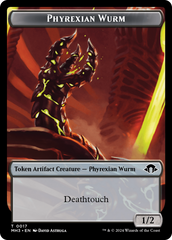 Phyrexian Germ // Phyrexian Wurm (0017) Double-Sided Token [Modern Horizons 3 Tokens] | Good Games Cannington