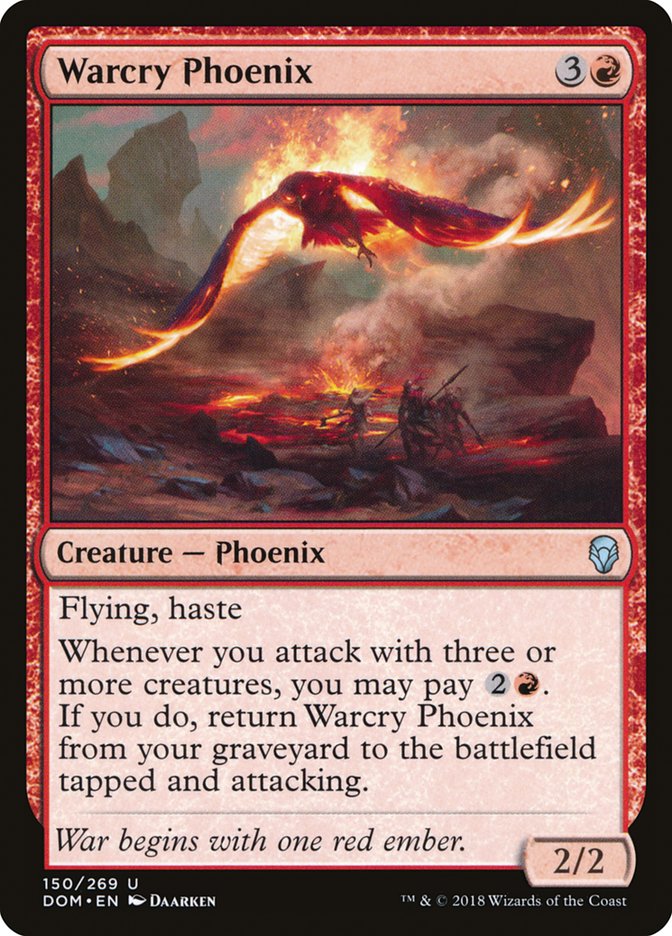 Warcry Phoenix 150 (Dominaria)  | Good Games Cannington