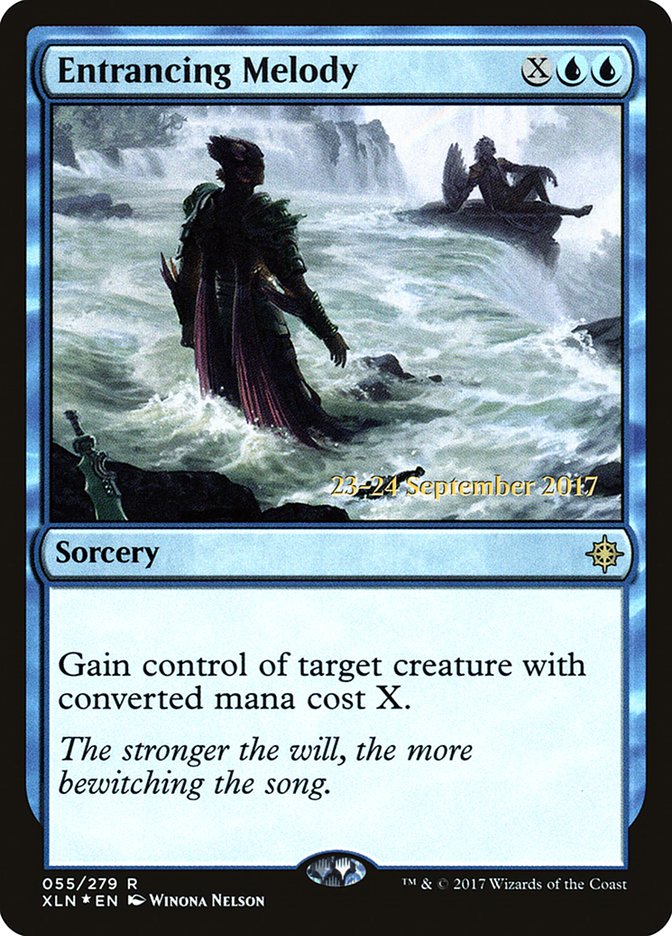 Entrancing Melody [Ixalan Prerelease Promos] | Good Games Cannington